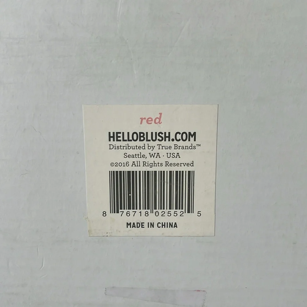 NIB Blush Pumped Up Red Heel Wine Bottle Holder
